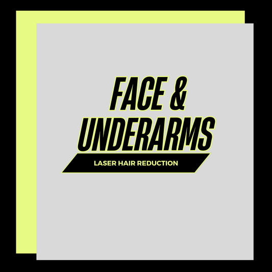 x3 Face & Under Arms - Female