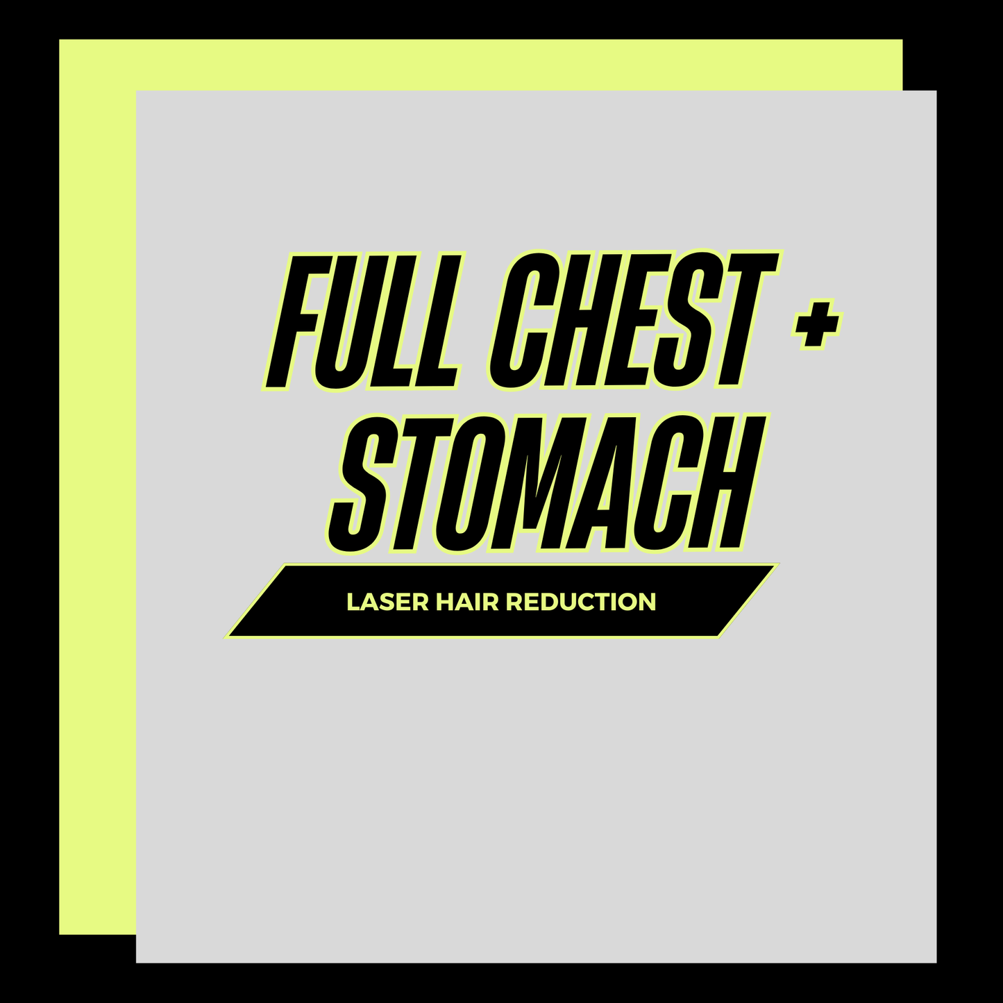 x3 Full Chest + Stomach